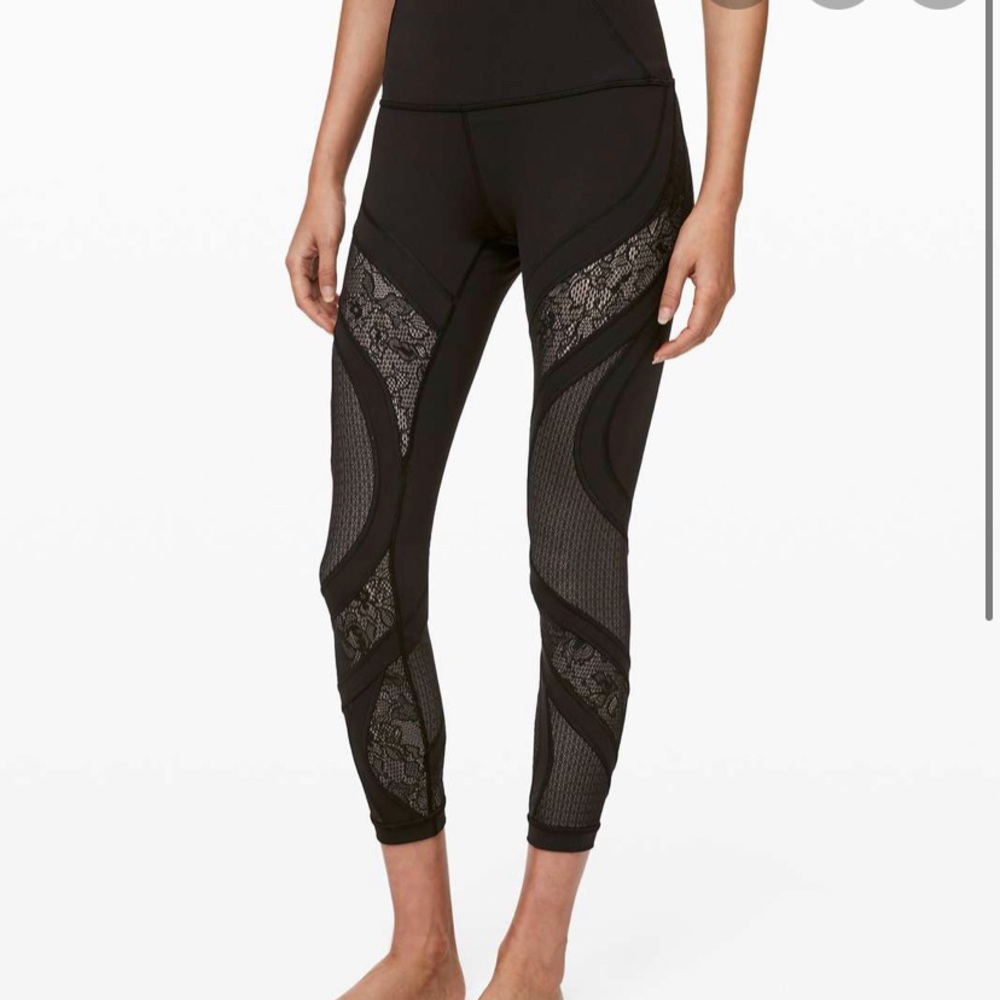Lululemon Wunder Under High-Rise Tight 25" *Lace